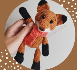 How to crochet small fox free pattern
